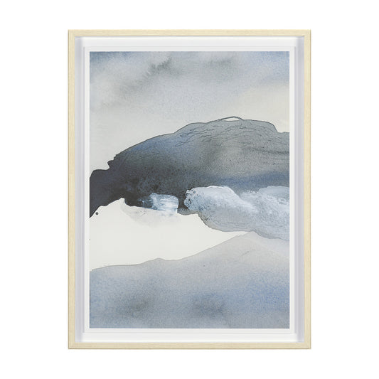 Mercana - Broken Silence I Abstract by Mercana Studio a Hand Embellished Framed Print under Glass - 15767 view 1