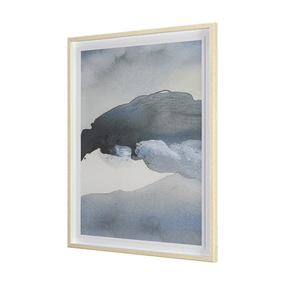 Mercana - Broken Silence I Abstract by Mercana Studio a Hand Embellished Framed Print under Glass - 15767 view 2