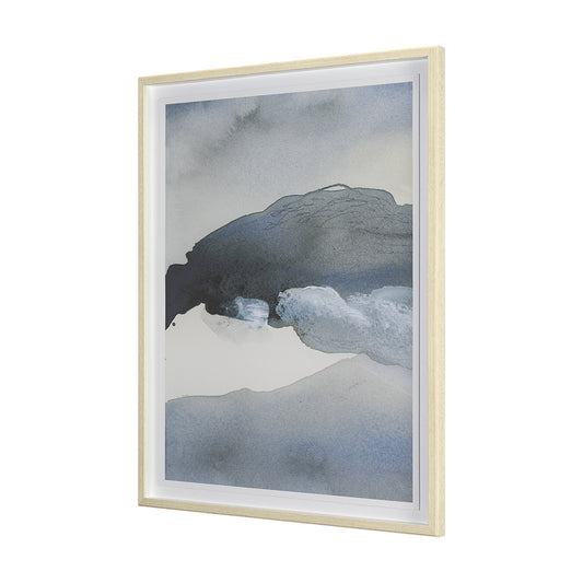 Mercana - Broken Silence I Abstract by Mercana Studio a Hand Embellished Framed Print under Glass - 15767 view 2