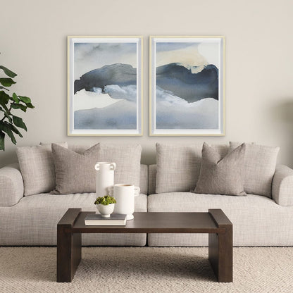 Mercana - Broken Silence I Abstract by Mercana Studio a Hand Embellished Framed Print under Glass - 15767 view 8