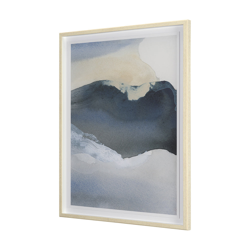 Mercana - Broken Silence II Abstract by Mercana Studio a Hand Embellished Framed Print under Glass - 15768 view 2