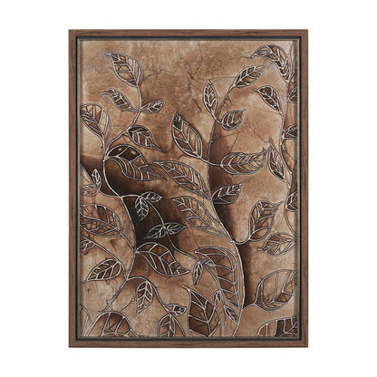 Mercana - Bronze Beauty I by Studio M a handmade Original Framed 3D Textured Artwork - 15741 view 1