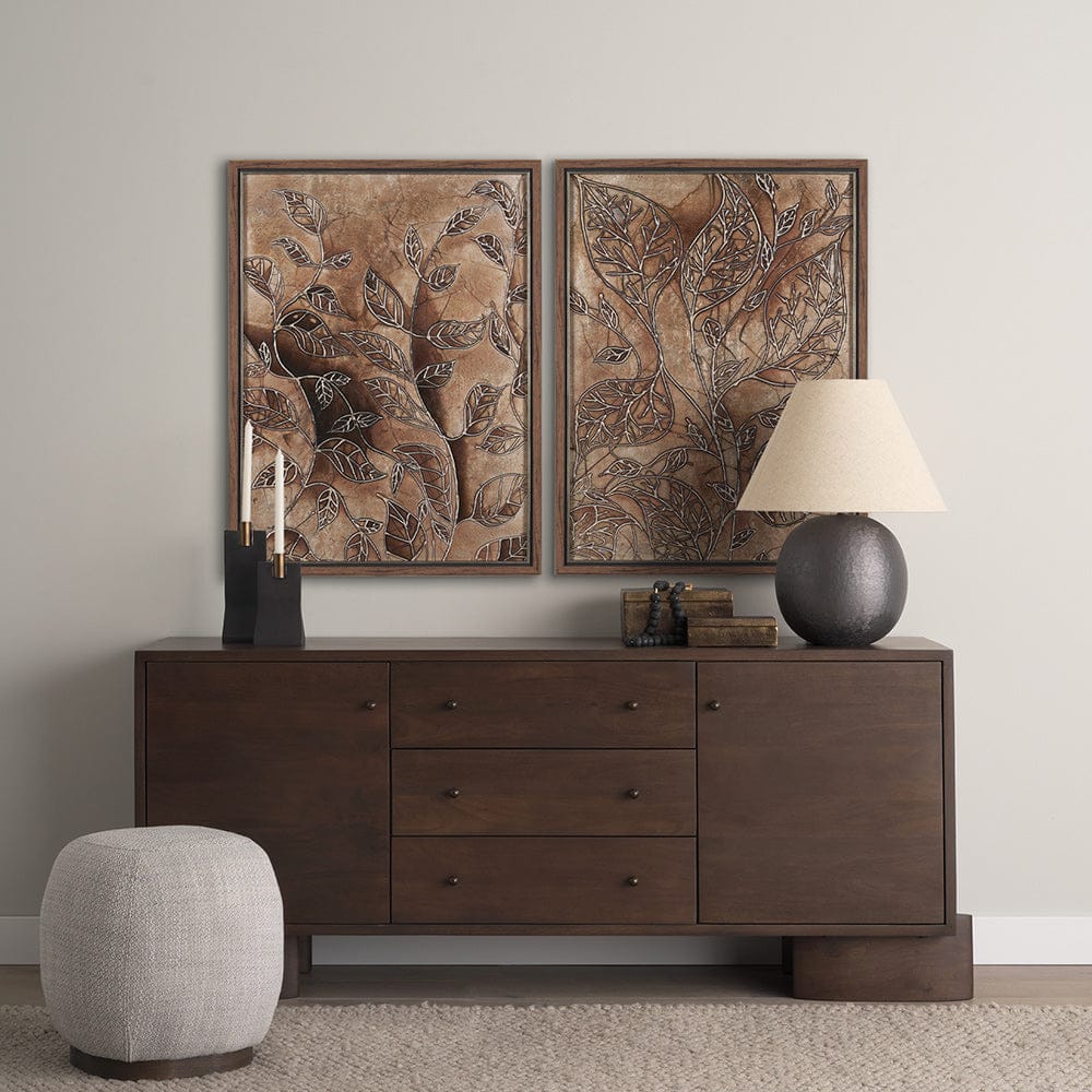 Mercana - Bronze Beauty I by Studio M a handmade Original Framed 3D Textured Artwork - 15741 view 8