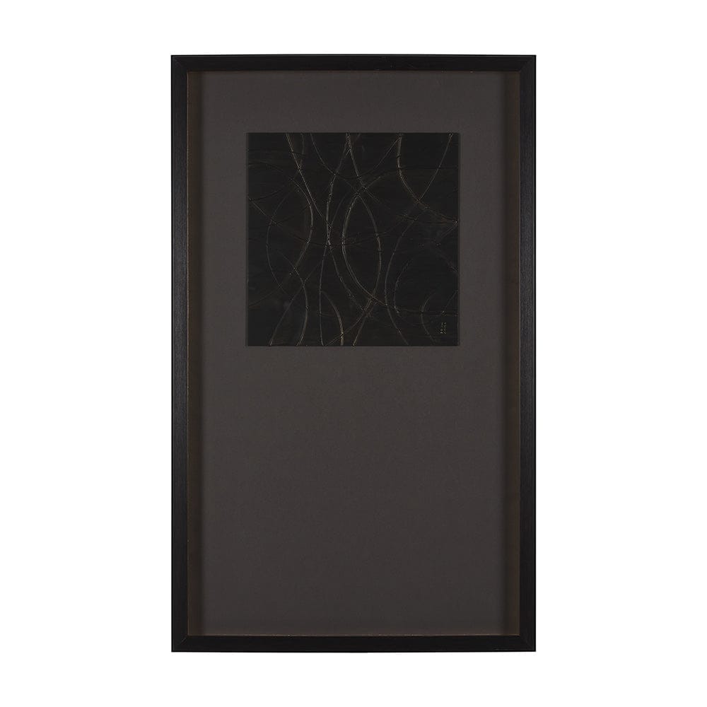 Mercana - Bronze Meandera by Studio M a handmade Original Framed Artwork under Glass - 15091 view 1