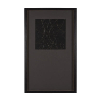 Mercana - Bronze Meandera by Studio M a handmade Original Framed Artwork under Glass - 15091 view 1