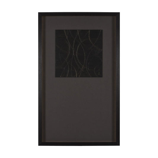 Mercana - Bronze Meandera by Studio M a handmade Original Framed Artwork under Glass - 15091 view 1