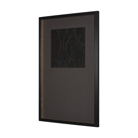 Mercana - Bronze Meandera by Studio M a handmade Original Framed Artwork under Glass - 15091 view 2