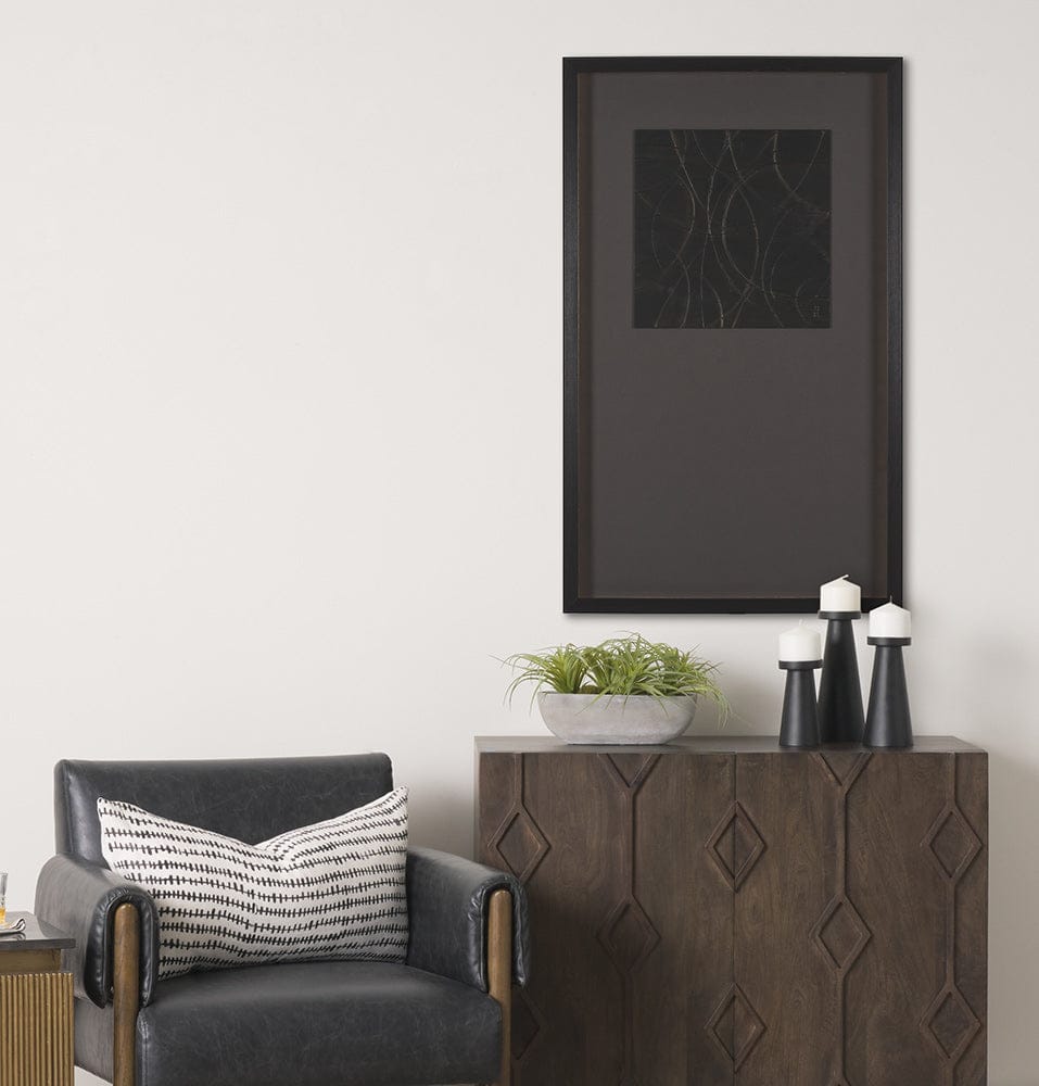 Mercana - Bronze Meandera by Studio M a handmade Original Framed Artwork under Glass - 15091 view 8