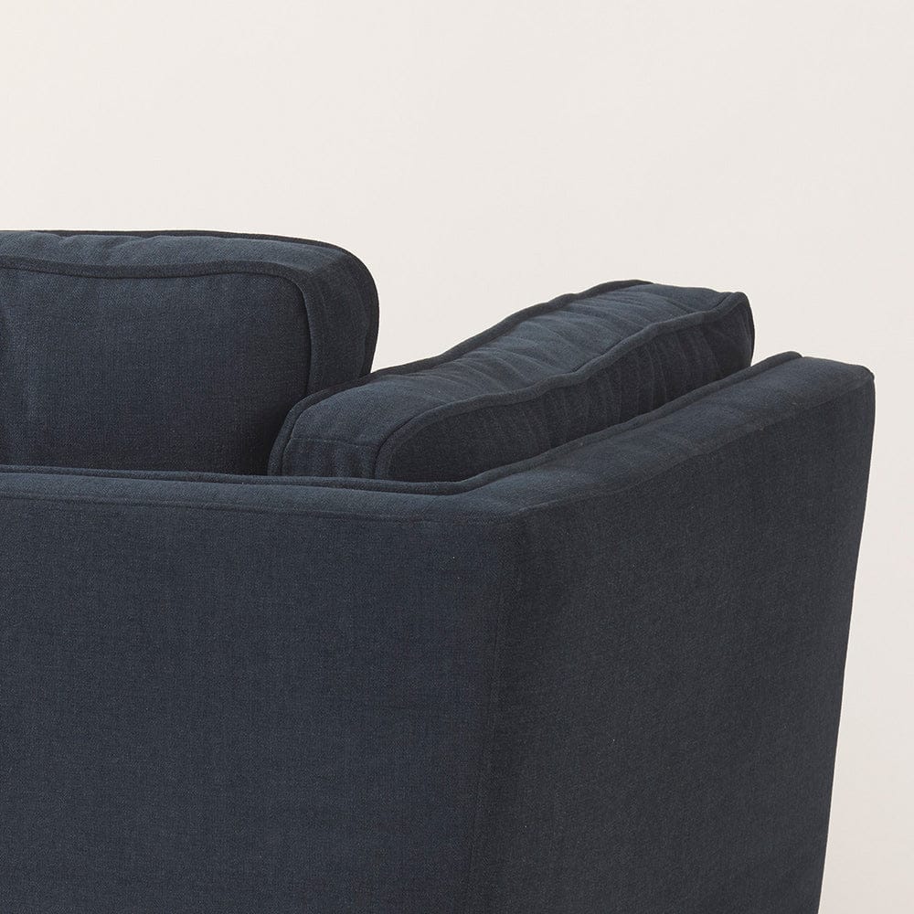 Mercana - Brooks 41.7L x 34.8W x 33.5H Navy Blue Fabric Chair W/ Medium Brown Wooden Legs - 69618_CLOSEOUT view 10