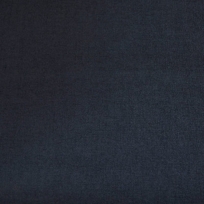 Mercana - Brooks 90.2L x 34.8W x 33.5H Navy Blue Fabric Three Seater Sofa W/ Medium Brown Wooden Legs - 69621 view 10