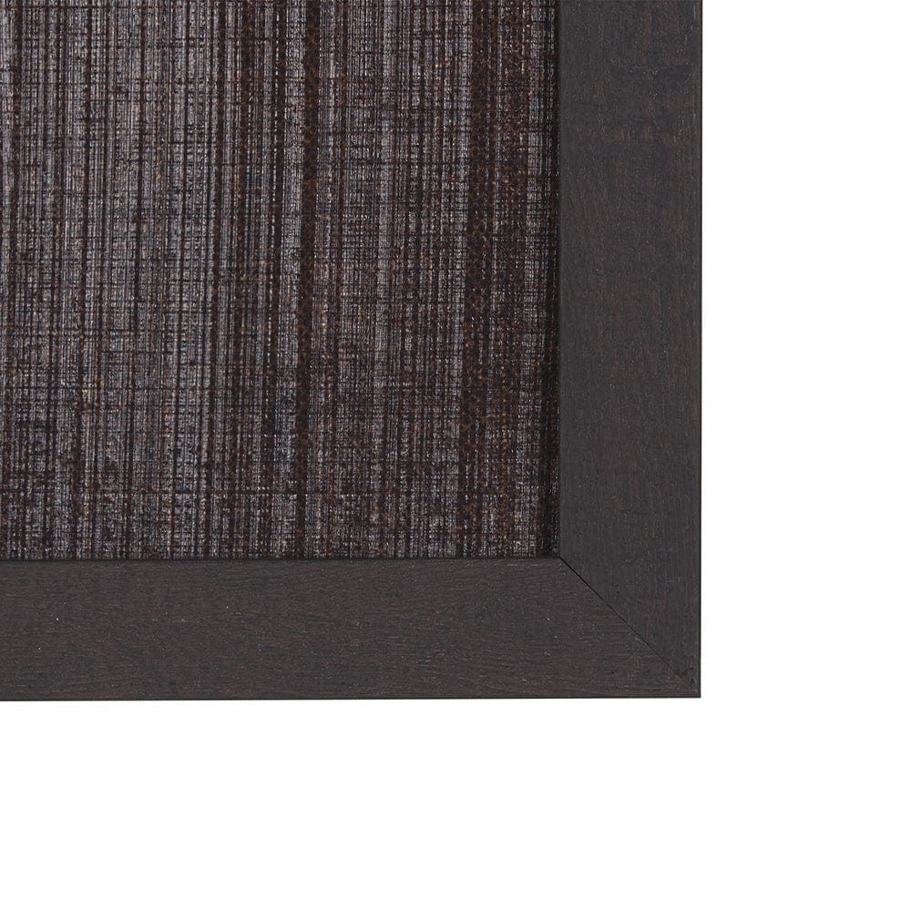 Mercana - Brown Tapestry III by Mercana Studio a Hand Embellished Textured Framed Art Print - 14020 view 2