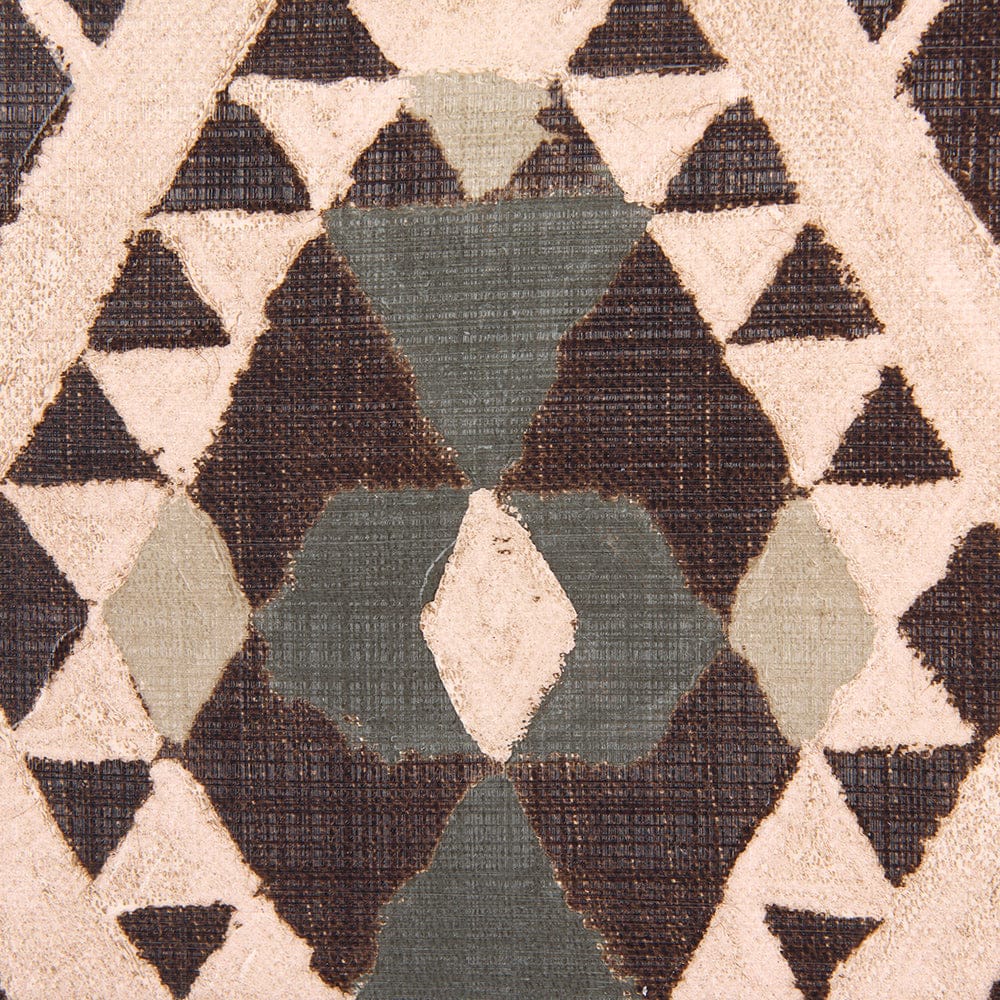 Mercana - Brown Tapestry V by Mercana Studio a Hand Embellished Textured Framed Art Print - 14021 view 6