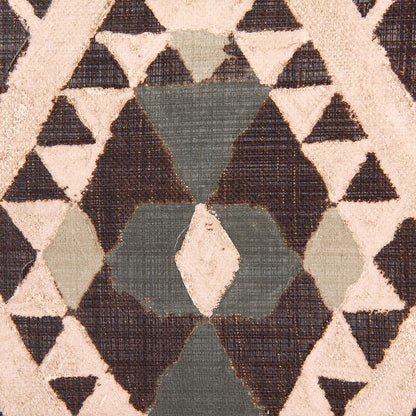 Mercana - Brown Tapestry V by Mercana Studio a Hand Embellished Textured Framed Art Print - 14021 view 6