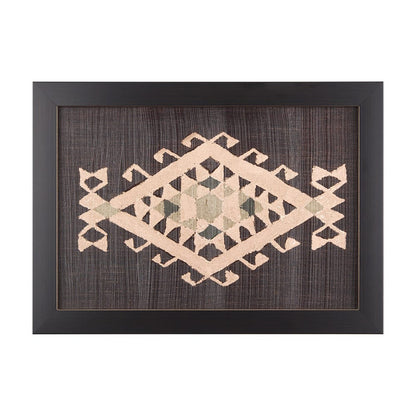 Mercana - Brown Tapestry VI by Mercana Studio a Hand Embellished Textured Framed Art Print - 14022 view 1