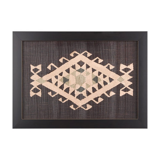 Mercana - Brown Tapestry VI by Mercana Studio a Hand Embellished Textured Framed Art Print - 14022 view 1