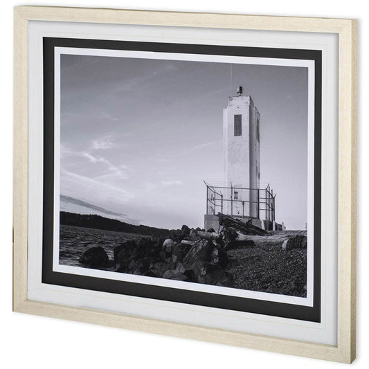Mercana - Browns Point Lighthouse by Bisig, Steve a Framed Art Print Matted under Glass - 10610 view 1