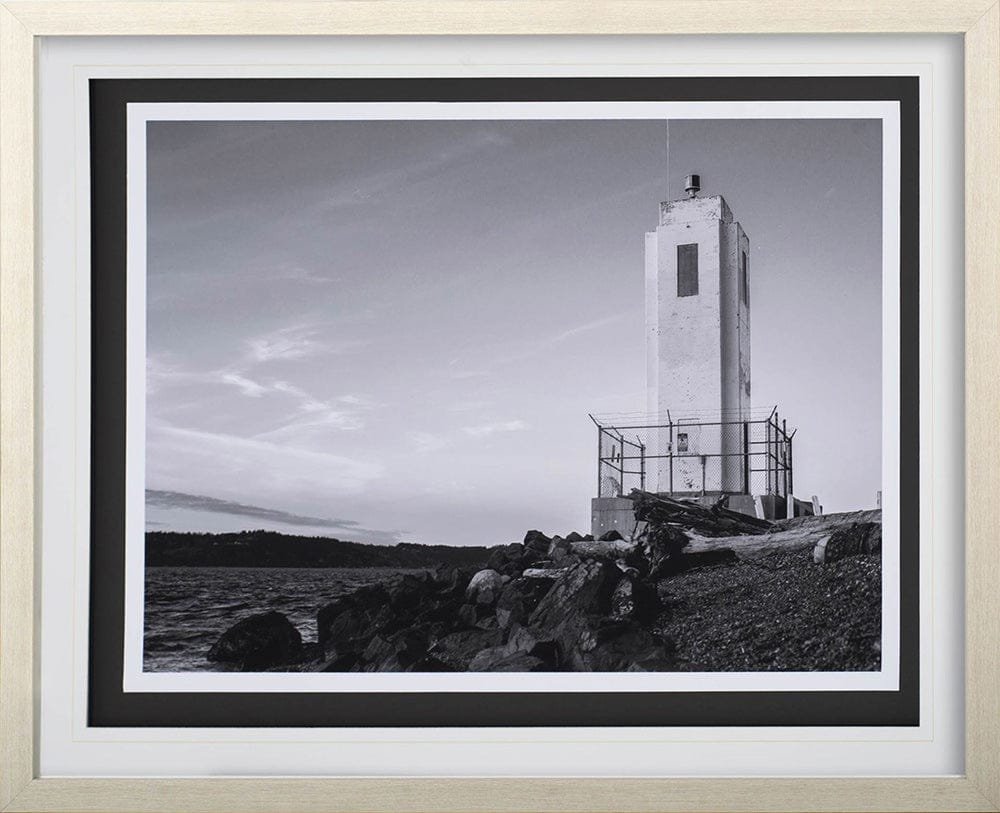 Mercana - Browns Point Lighthouse by Bisig, Steve a Framed Art Print Matted under Glass - 10610 view 2