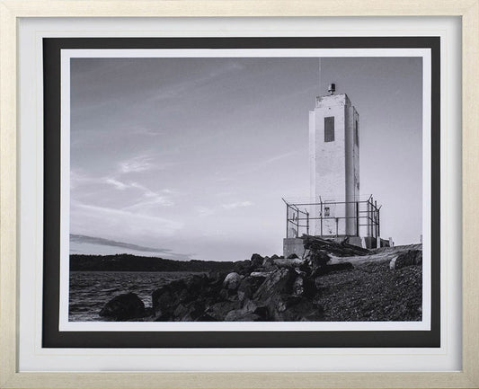 Mercana - Browns Point Lighthouse by Bisig, Steve a Framed Art Print Matted under Glass - 10610 view 2