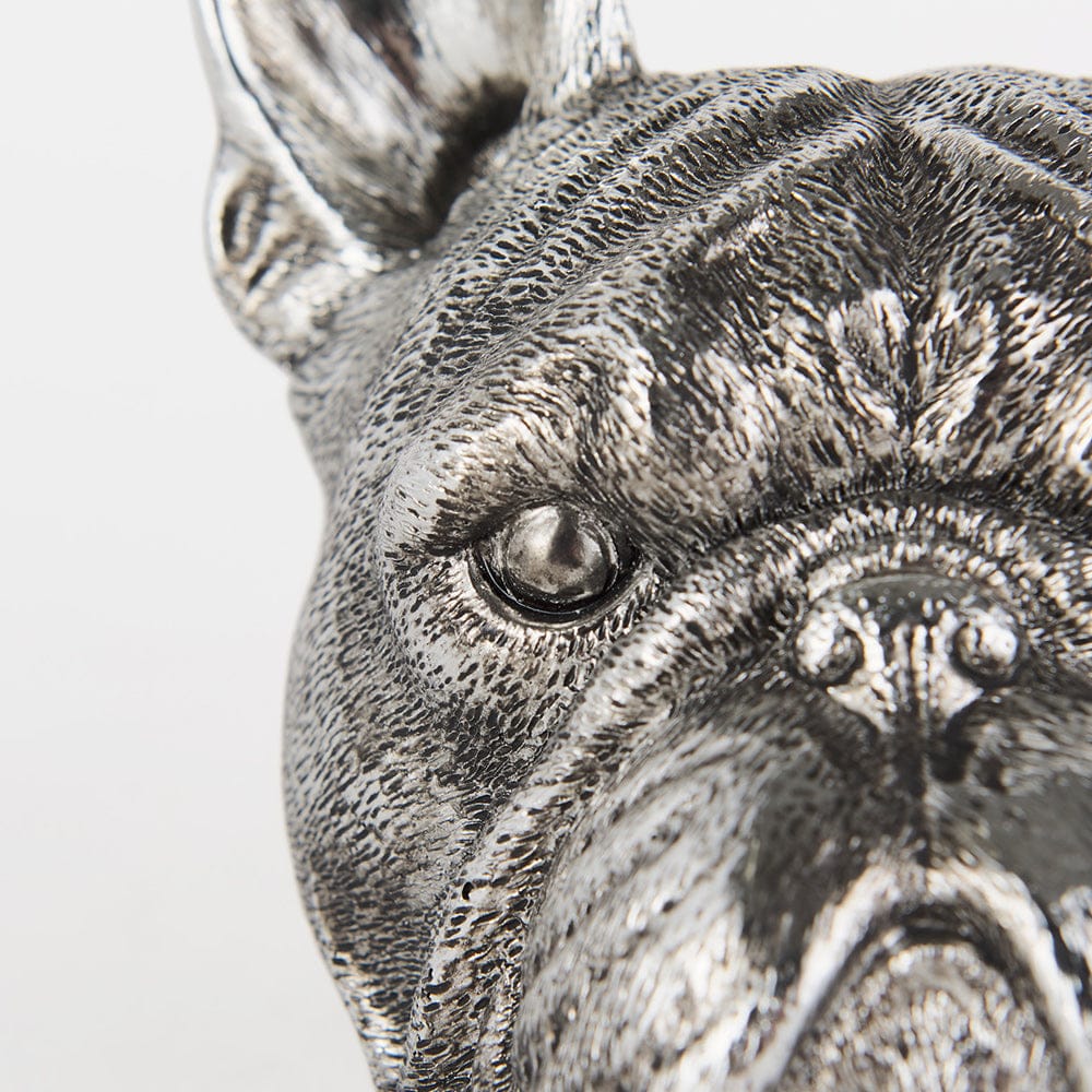 Mercana - Bruno 5L x 5W Silver American Bulldog Bookends (Set of 2) - 68925 view 7