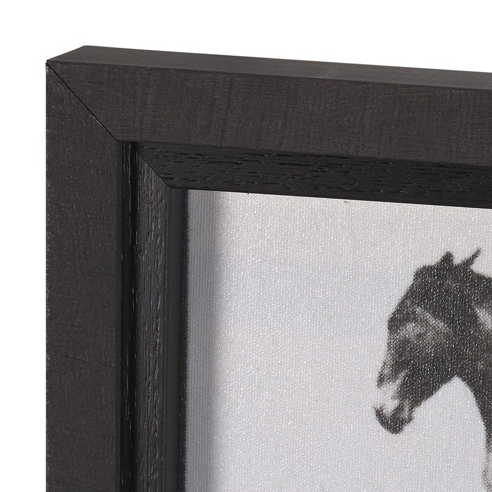 Mercana - Bucking and Kicking by Eadweard Muybridge Hand Embellished Framed Art Print Matted under Glass - 15301 view 4