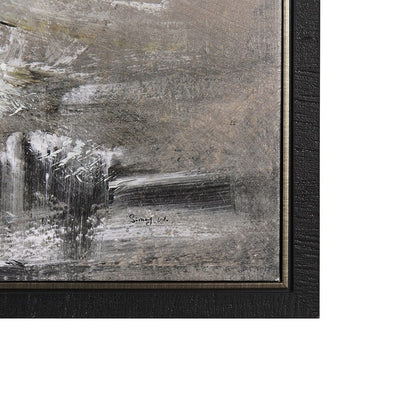 Mercana - Bull by Mercana Studio a Hand Embellished Textured Framed Canvas - 102579-FL view 3