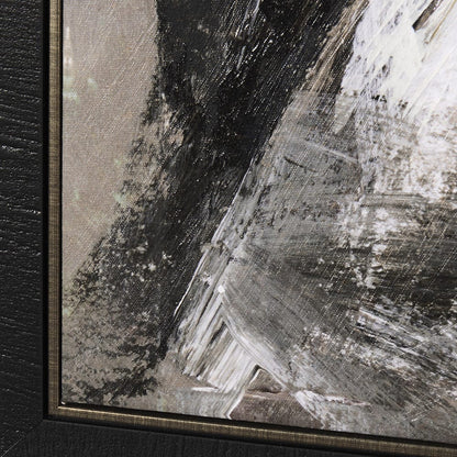 Mercana - Bull by Mercana Studio a Hand Embellished Textured Framed Canvas - 102579-FL view 5