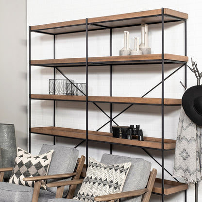 Mercana - Burton 10.2H Small Two Tone Gray Ceramic Jug Vase - 30950 view 3