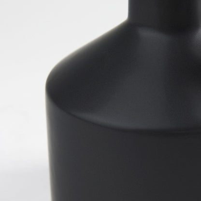 Mercana - Burton 10.8H Small Matte Black Ceramic Jug Vase - 69985 view 8