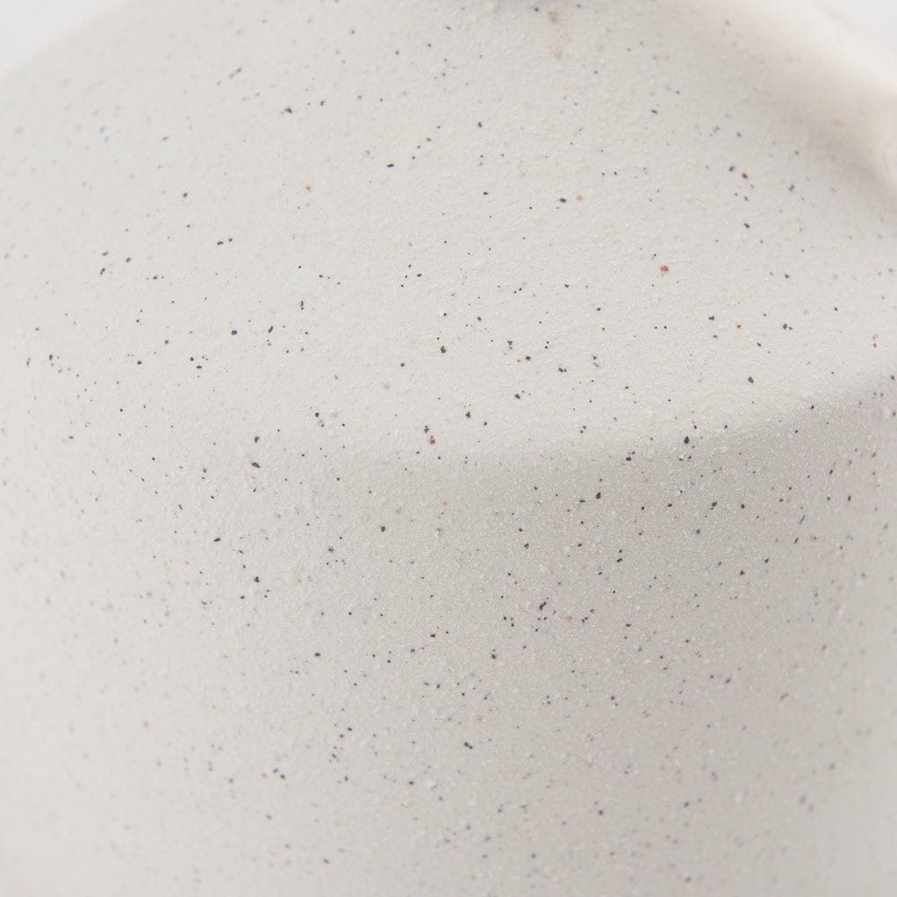 Mercana - Burton 10.8H Small White Ceramic Jug Vase - 69982 view 8