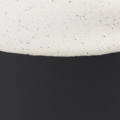 Mercana - Burton 11.6H Medium White and Black Ceramic Jug Vase - 69649 view 8