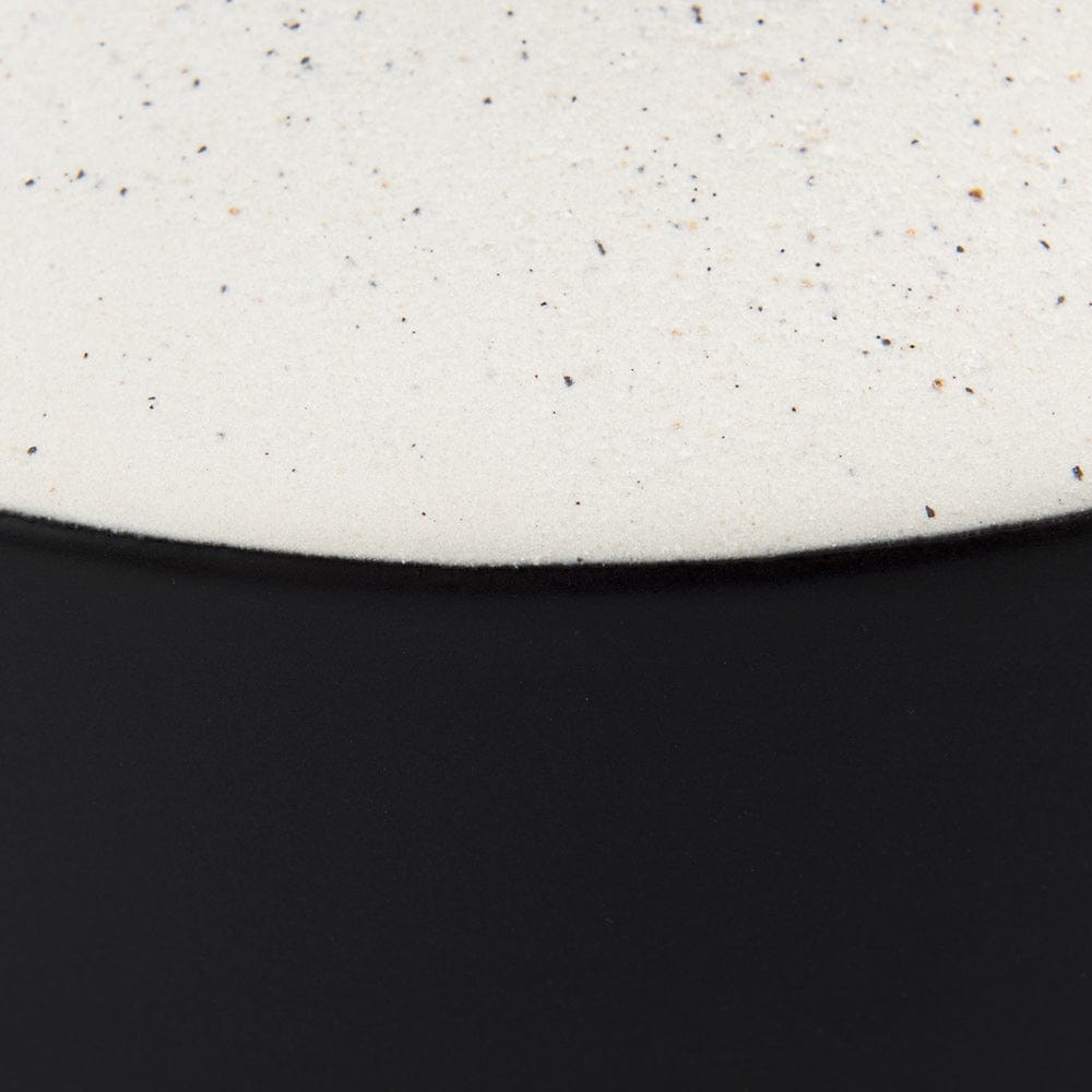 Mercana - Burton 13.1H Large White and Black Ceramic Jug Vase - 69650 view 8