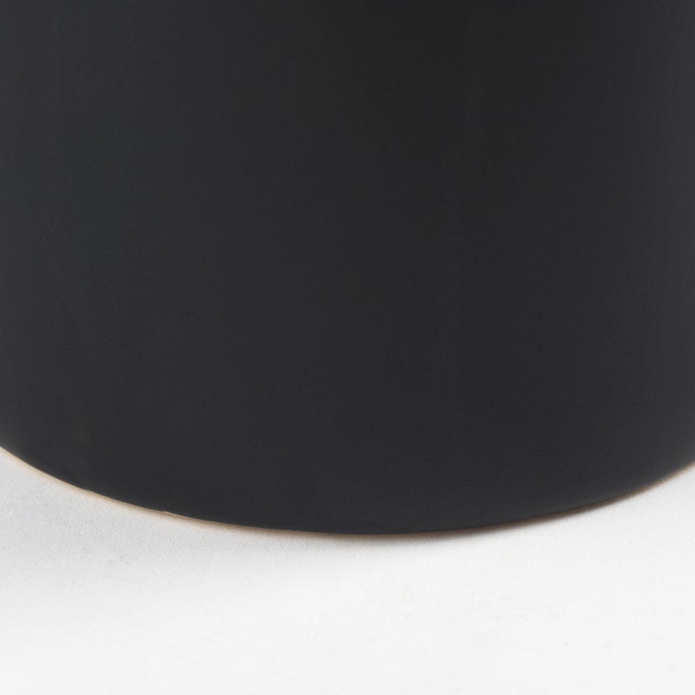 Mercana - Burton 14.2H Medium Matte Black Ceramic Jug Vase - 69986 view 9