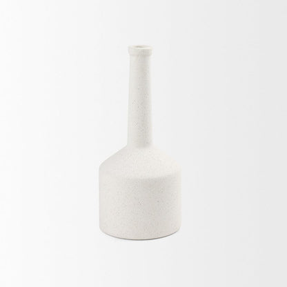Mercana - Burton 14.2H Medium White Ceramic Jug Vase - 69983 view 2