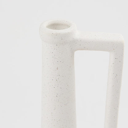 Mercana - Burton 14.2H Medium White Ceramic Jug Vase - 69983 view 5