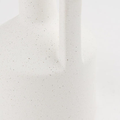 Mercana - Burton 14.2H Medium White Ceramic Jug Vase - 69983 view 7