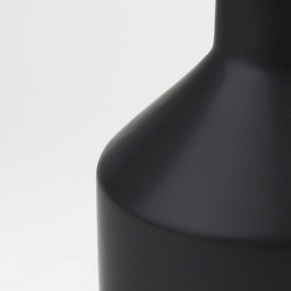 Mercana - Burton 17.1H Large Matte Black Ceramic Jug Vase - 69987 view 8