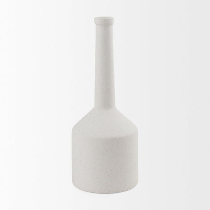 Mercana - Burton 17.1H Large White Ceramic Jug Vase - 69984 view 2
