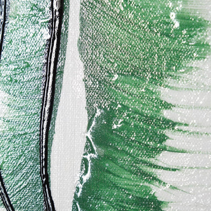 Mercana - Cactus I by Mercana Studio a Hand Embellished Textured Framed Art Print Matted under Glass - 13052 view 3
