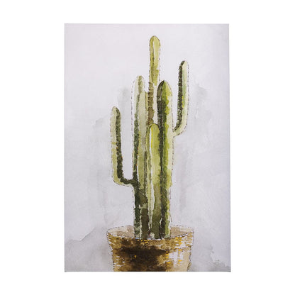 Mercana - cactus II by Mercana Studio a Hand Embellished Textured Canvas - 102322-L view 1
