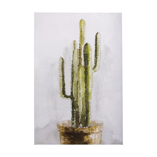 Mercana - cactus II by Mercana Studio a Hand Embellished Textured Canvas - 102322-L view 1