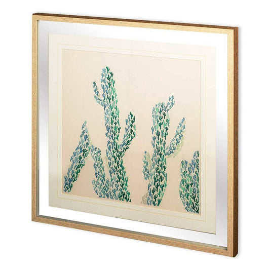 Mercana - Cactus Maze I by PanPan a Framed Art Print Matted under Glass - 10914 view 1