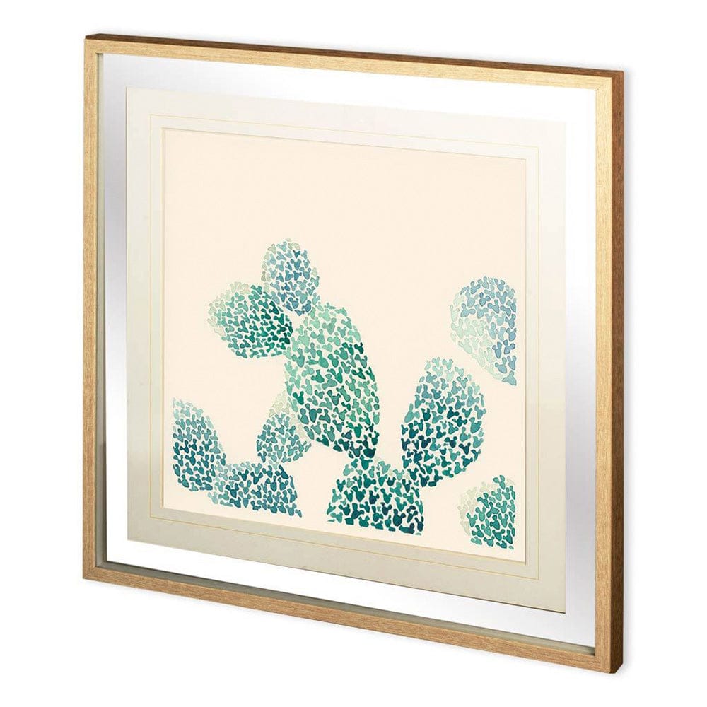 Mercana - Cactus Maze II by PanPan a Framed Art Print Matted under Glass - 10915 view 1