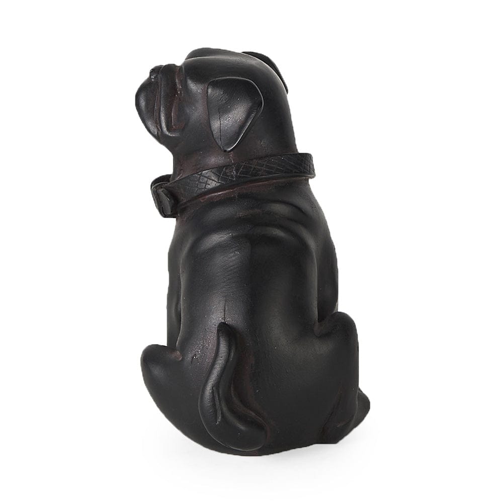 Mercana - Cadence 4L x 5W Black Resin Pug Dog - 57798 view 4