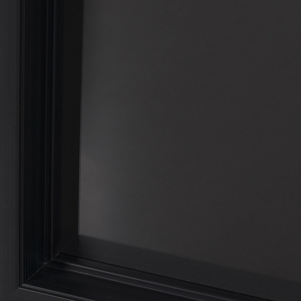 Mercana - Caldera Black by Studio M a handmade Original Framed Artwork under Glass - 15146 view 5