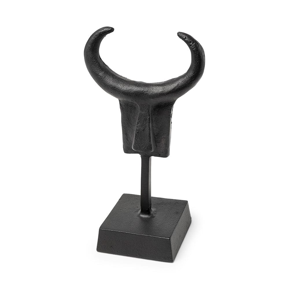 Mercana - Caleb 4L x 5W Black Metal Tribal Figurine - 69085 view 1