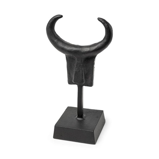 Mercana - Caleb 4L x 5W Black Metal Tribal Figurine - 69085 view 1