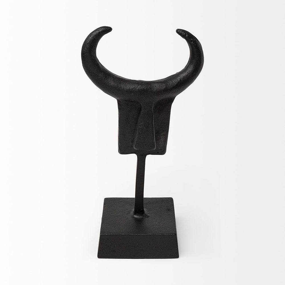 Mercana - Caleb 4L x 5W Black Metal Tribal Figurine - 69085 view 2