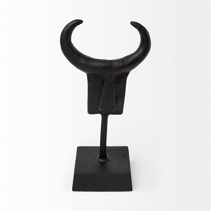 Mercana - Caleb 4L x 5W Black Metal Tribal Figurine - 69085 view 2