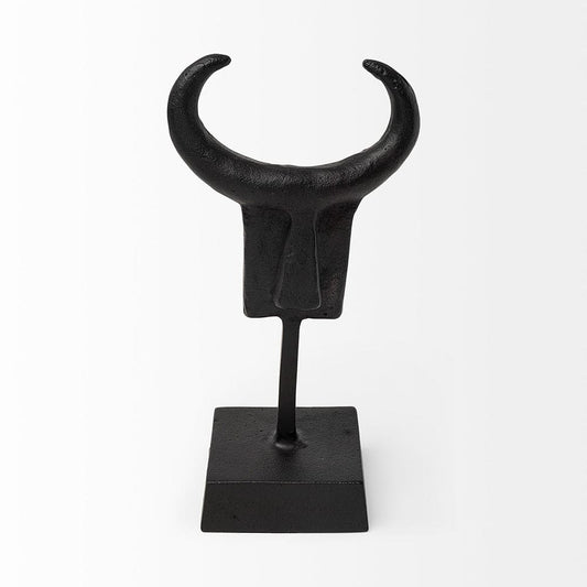 Mercana - Caleb 4L x 5W Black Metal Tribal Figurine - 69085 view 2