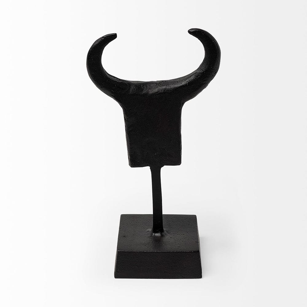 Mercana - Caleb 4L x 5W Black Metal Tribal Figurine - 69085 view 4
